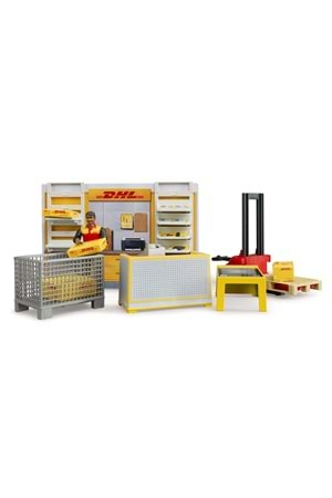 Bruder Dhl Kargo Merkezi ve Transpalet 62251