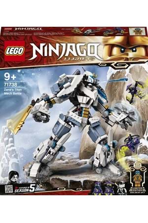 Lego Ninjago Zane in Titan Makine Savaşı 71738