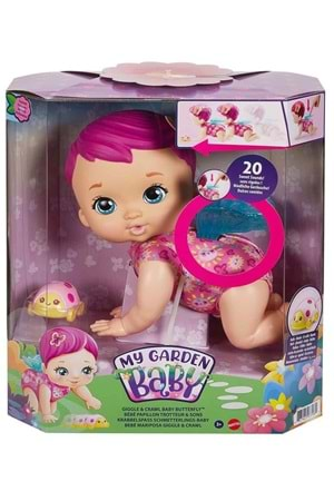 My Garden Baby Neşeli ve Hareketli Kelebek Bebeğim GYP31