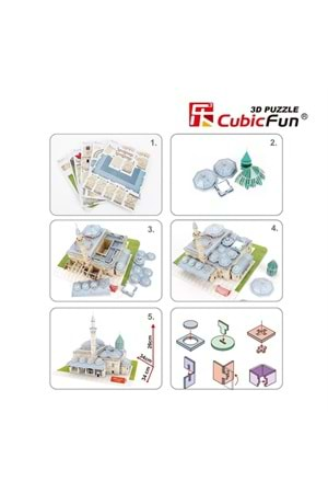 Cubic Fun 3D Puzzle Mevlana Türbesi