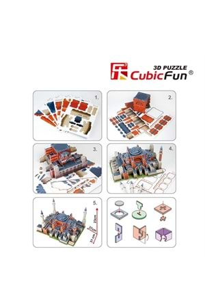 Cubic Fun 3D Puzzle Ayasofya