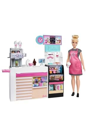 Barbie nin Kahve Dükkanı Oyun Seti GMW03