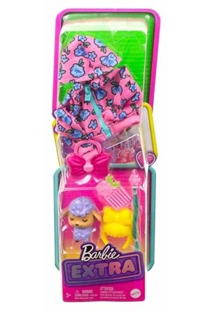 Barbie Extra Pembe Kapüşonlu Hırka HDJ39
