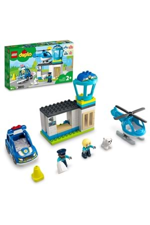 Lego Duplo Kurtarma Polis Merkezi ve Helikopter 10959