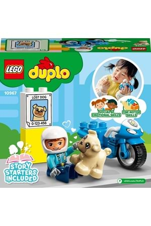 Lego Duplo Polis Motosikleti 10967