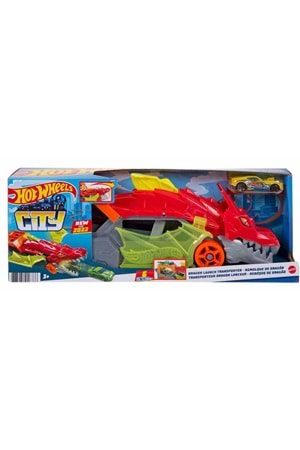 Hot Wheels Fırlatıcı ve Taşıyıcı Ejderha GTK42