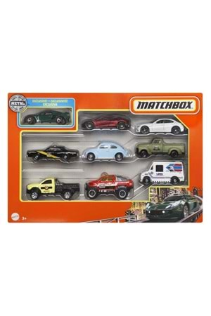 Matchbox 9 lu Araba Seti X7111