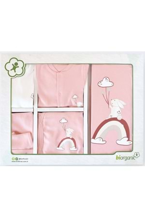 Bi Baby Organik Hastane Çıkışı 10 Parça Live Color Rabbit 63201