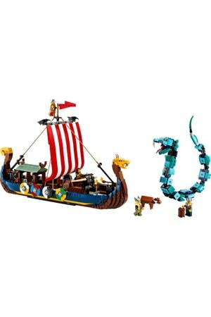 Lego Creator Viking Gemisi ve Midgard Yılanı 31132