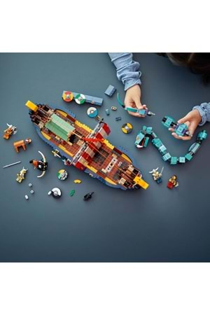 Lego Creator Viking Gemisi ve Midgard Yılanı 31132