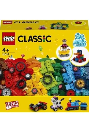 Lego Classic Yapım Parçaları ve Tekerlekler 11014