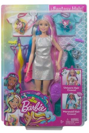 Barbie Sonsuz Saç Eğlencesi Bebek GHN04