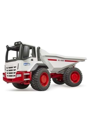 Bruder Damperli Kamyon Kırmızı Beyaz 03415