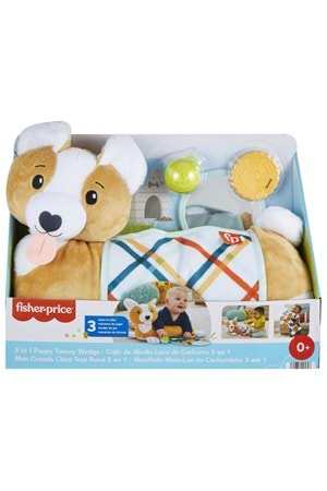 Fisher Price 3 ü 1 Arada Köpekçik Uzanma Yastığı HJW10