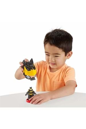 Imaginext Dc Super Friends Head Shifters Batman Sarı HGX93