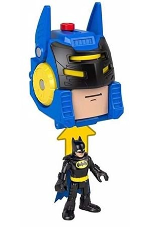 Imaginext Dc Super Friends Head Shifters Batman Mavi HGX91