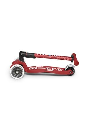 Micro Scooter Maxi Deluxe Foldable Kırmızı Işıklı Teker MMD098