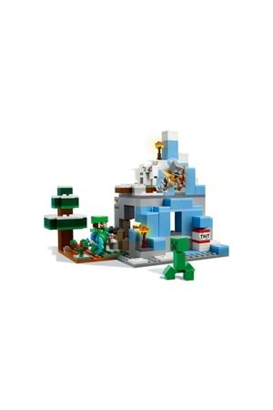 Lego Minecraft Donmuş Tepeler 21243