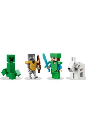 Lego Minecraft Donmuş Tepeler 21243