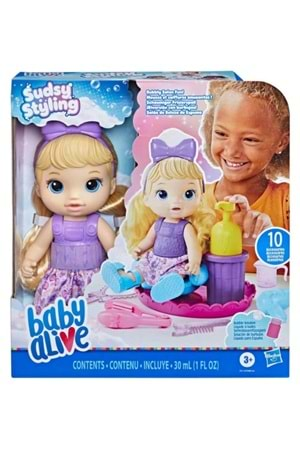 Baby Alive Sudsy Şekillendirici Bebek F5112