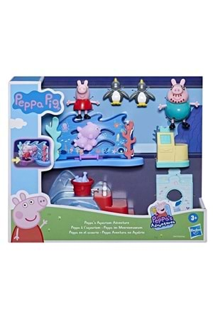 Peppa Pig Günlük Maceralar Oyun Seti Aquarium Adventure F4411