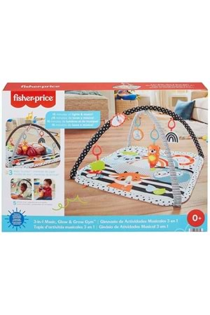 Fisher Price Neşeli Hayvanlar 3ü 1 Arada Jimnastik Merkezi HBP41