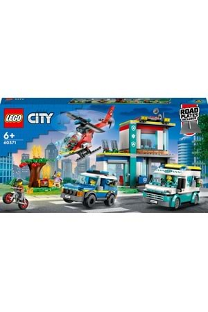 Lego City Acil Durum Araçları Merkezi 60371