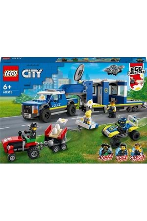 Lego City Polis Mobil Komuta Kamyonu 60315