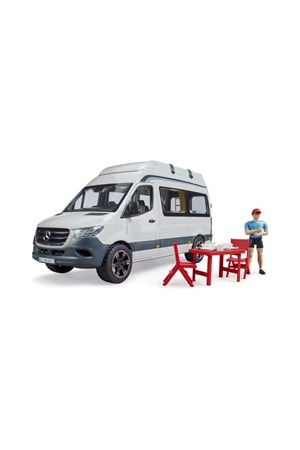 Bruder MB Sprinter Karavan, Aksesuarlar ve Sürücüsü 02672