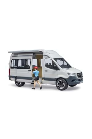 Bruder MB Sprinter Karavan, Aksesuarlar ve Sürücüsü 02672