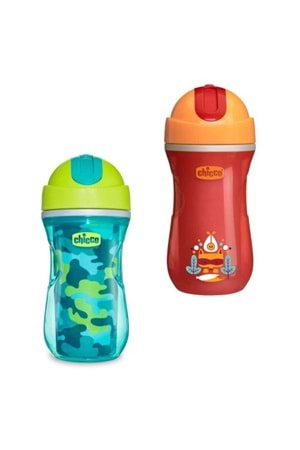 Chicco Isı Yalıtımlı Sport Bardak Pipetli 14 Ay+