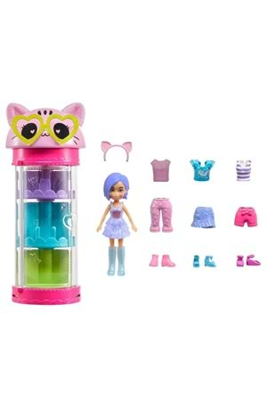 Polly Pocket Moda Eğlencesi Bella Cat HKW07