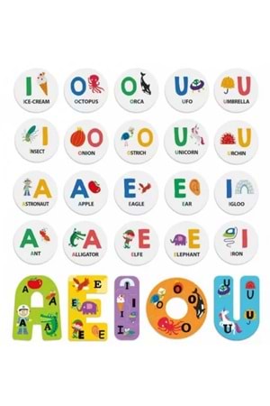 Headu İngilizce Harf Puzzle 2-5 Yaş EN27965