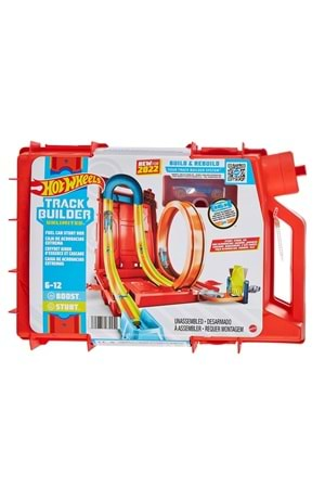 Hot Wheels Track Builder Benzin Bidonu Akrobasi Seti HDX78