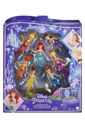 Disney Prenses Ariel ve Kız Kardeşleri HLW96
