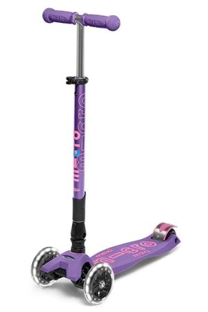 Micro Scooter Maxi Deluxe Foldable Mor Teker MMD100