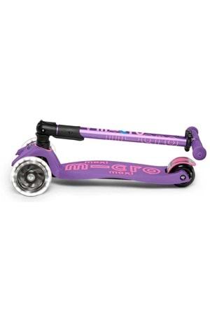 Micro Scooter Maxi Deluxe Foldable Mor Teker MMD100