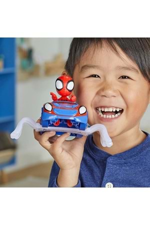 Spidey And His Amazing Friends Araç Ve Figür Spidey F7454