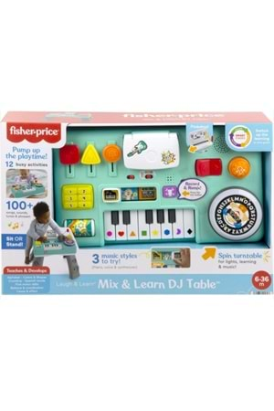 Fisher Price Eğlenceli DJ Aktivite Masası HRB61