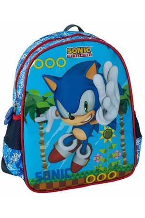 Sonic Anaokulu Çantası 2062
