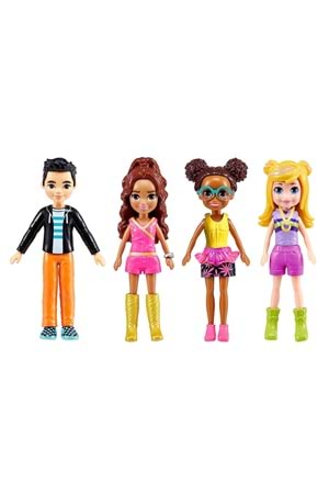 Polly Pocket ve Arkadaşları Kombin Eğlencesi Oyun Seti HKW10