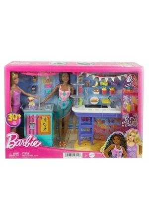 Barbie Brooklyn ve Malibu Bebekleri Oyun Seti HNK99