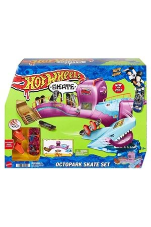 Hot Wheels Skate Ahtapot Kaykay Parkı Oyun Seti HMK01