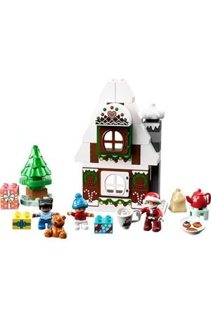 Lego Duplo Noel Baba nın Zencefilli Kurabiye Evi 10976