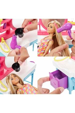 Barbie Muhteşem Kuaför Oyun Seti HKV00