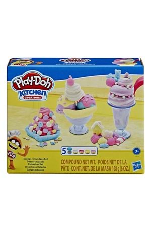 Play Doh Mutfak Atölyesi Dondurma Seti E7275