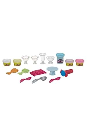 Play Doh Mutfak Atölyesi Dondurma Seti E7275