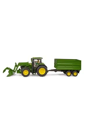 Bruder John Deere 7R 350 Kepçeli Traktör Ve Römork 03155