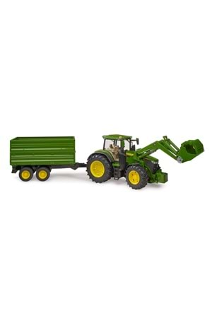 Bruder John Deere 7R 350 Kepçeli Traktör Ve Römork 03155