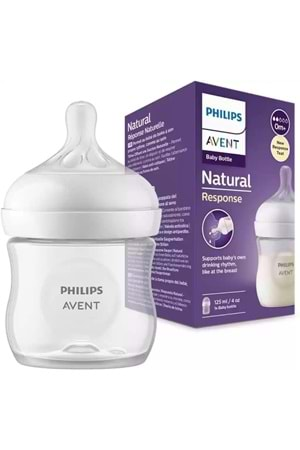 Avent Doğal Tepkili PP Biberon 125 ml 0 Ay+ SCY900/01